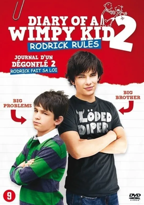 Diary Of A Wimpy Kid 2 Rodrick Rules - DVD
