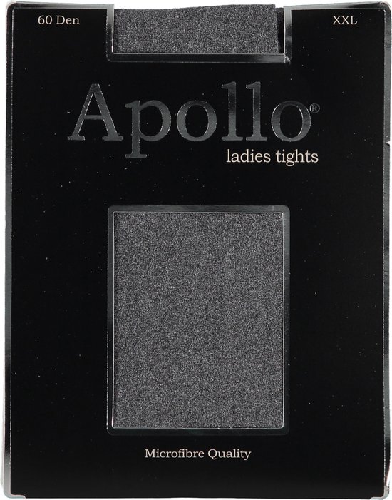 Apollo 3 Paar Dames Panty 60 denier - Maat XXL