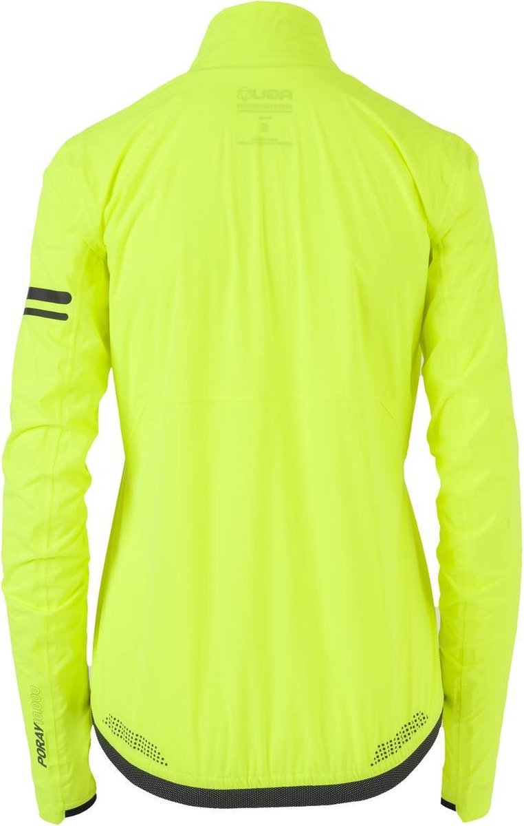 AGU - L Prime Fiets Regenjack Essential Dames - Geel Kleding, Jas, Lange mouwen, Mouw
