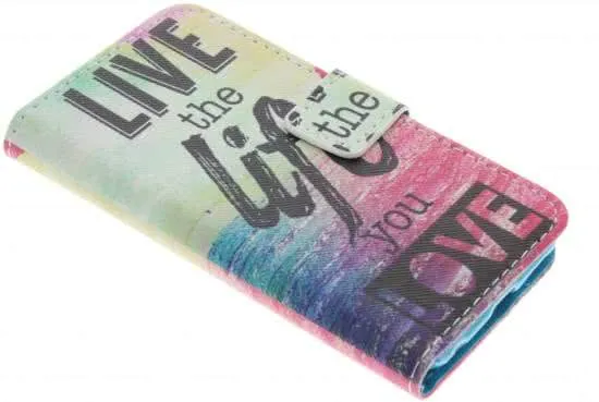 Design TPU booktype hoes iPod Touch 5g / 6