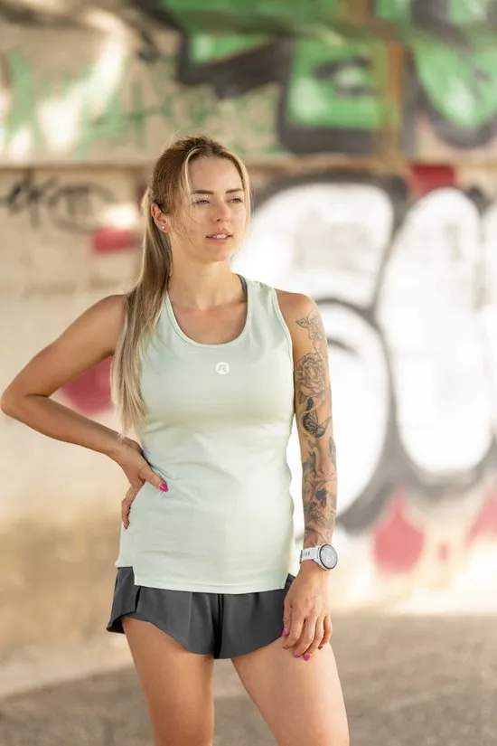 Rogelli Maat M  Aya Hardloop Singlet Dames - Groen