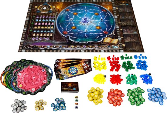 ja bordspel, bordspel, tokens, tegels, kaarten