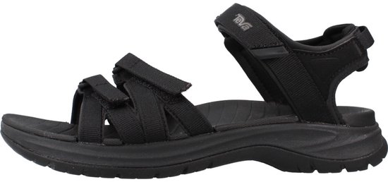 sandalen, cross-strap, zachte zool, neopreen, black
