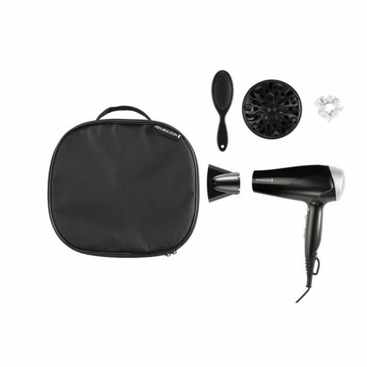 föhn, haarföhn, haardroger, set accessoire, borstel