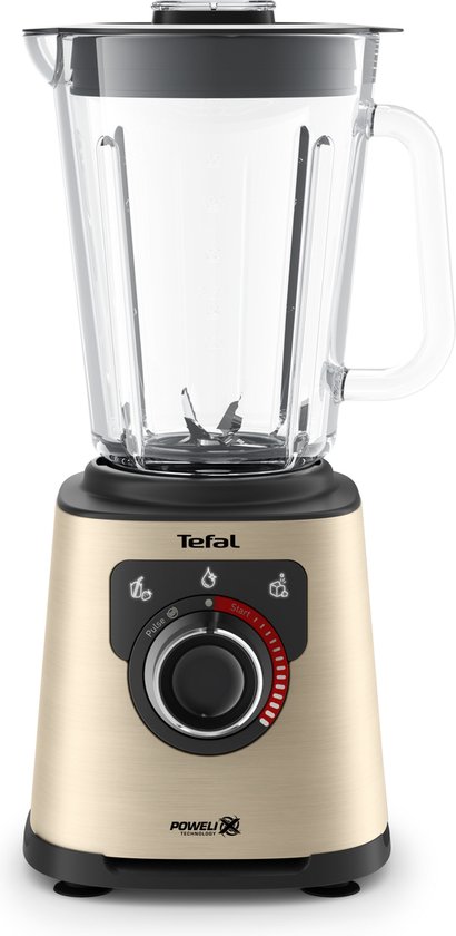 Tefal PerfectMix+ BL871A - High-Speed Blender - 1.5L - 1200W - Dune - Voor Smoothies en IJscrushen