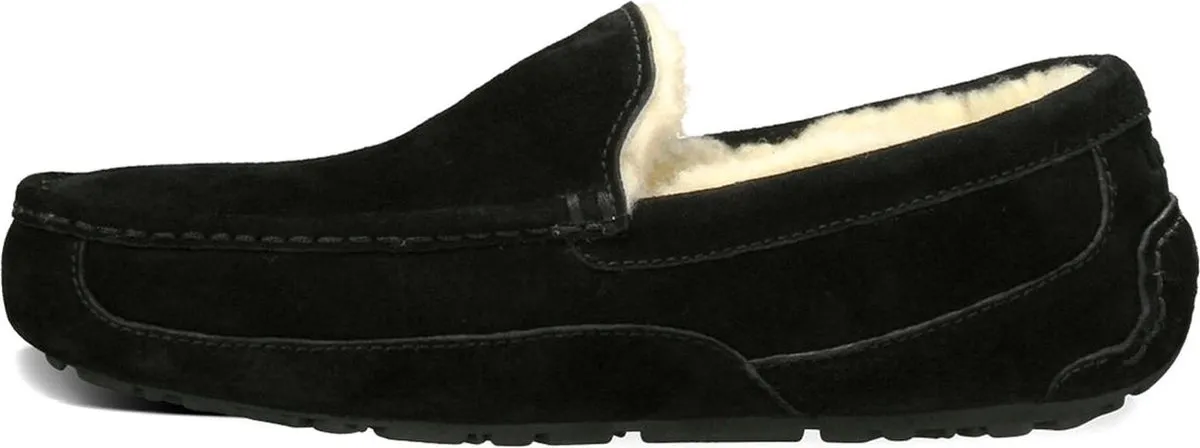 UGG - Maat 44 - Ascot Heren Sloffen - Black