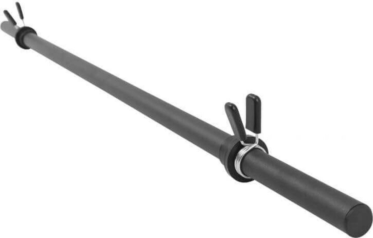 toepasbare-grip, barbell-stang, verlengbare-stang, kabeldoorvoer, verstelbare-bevestiging