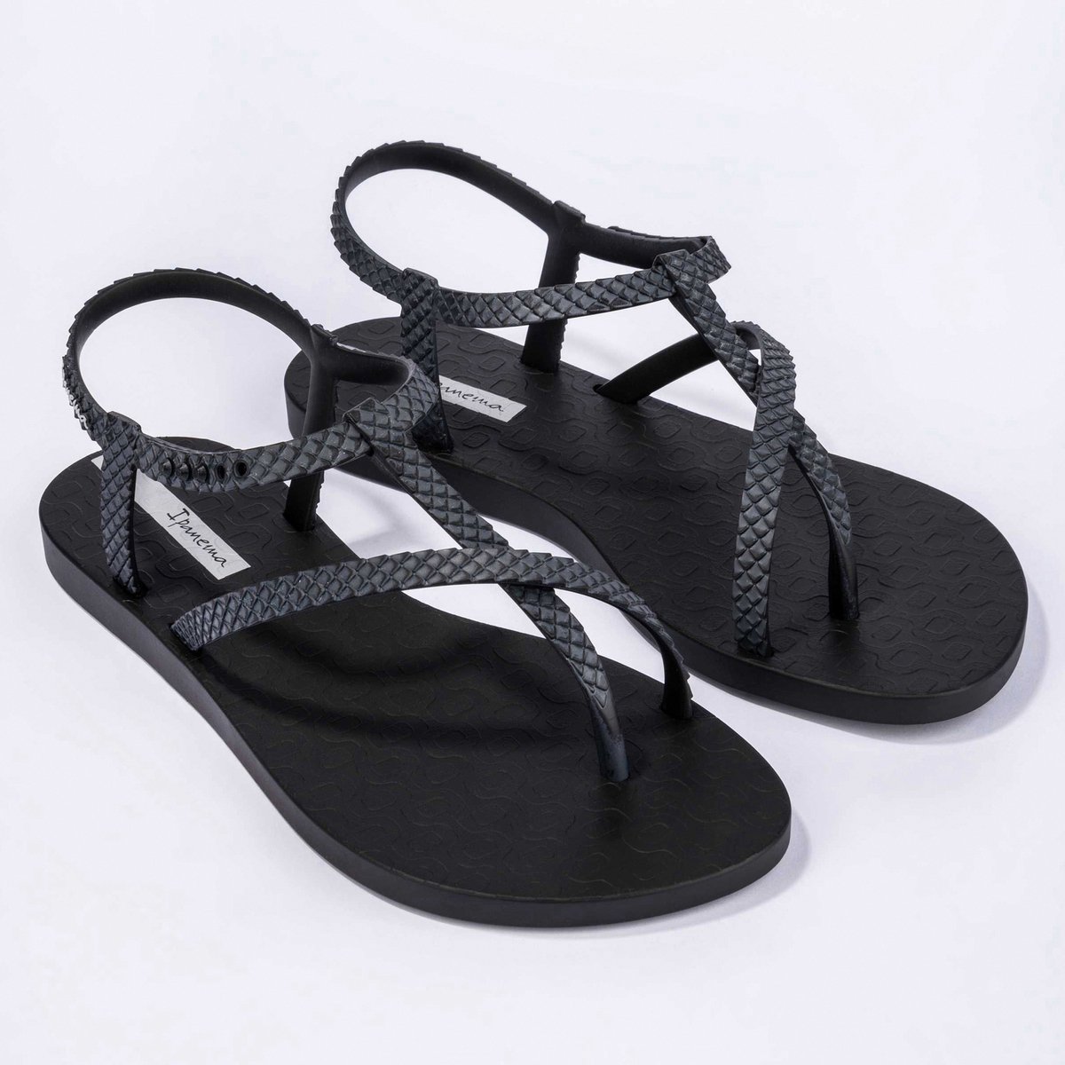 Ipanema - maat 40 -Class Wish Sandalen Dames - Black/Dark Grey
