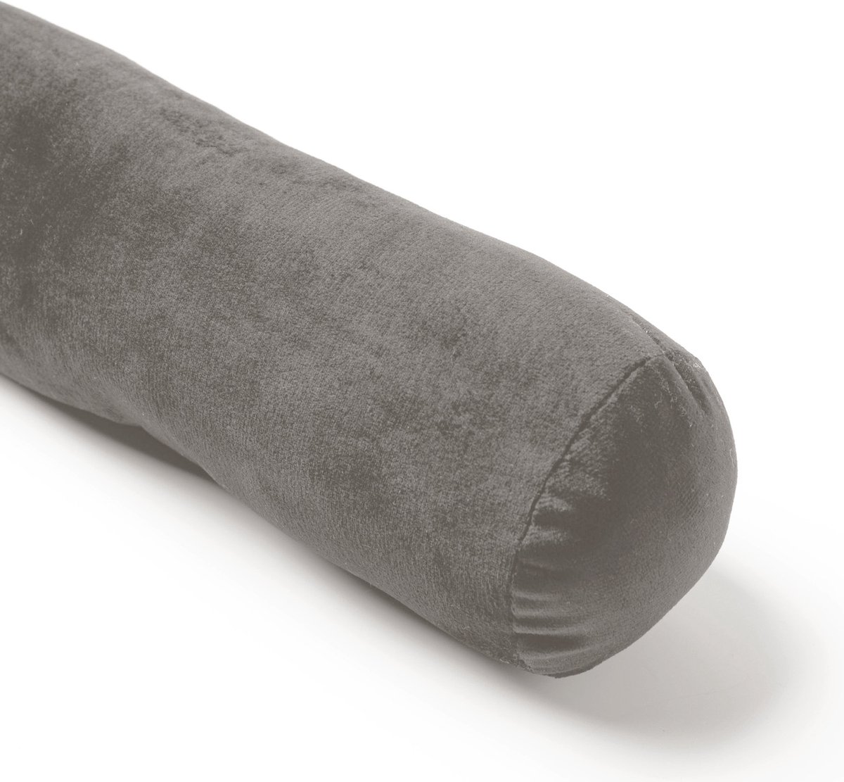 kussen, grijs, kussenvulling, zacht, rolvormig