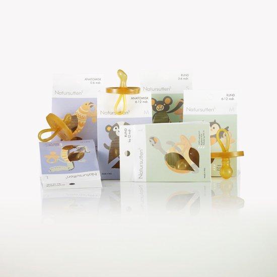 Natursutten fopspeentje Rond - ortho M