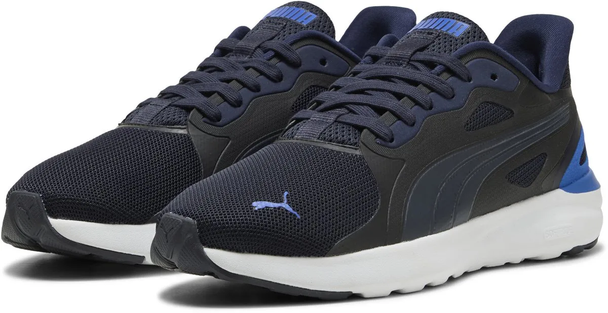 sneakers, mesh, blauw, luxe?, sportschoen