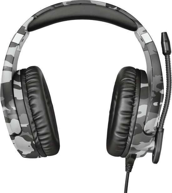 Trust GXT 488 Forze – Gaming Headset - Official Licensed - Geschikt voor PS4 & PS5 / Camo Grijs