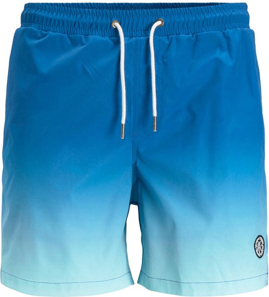 shorts, swim shorts, gradient, blue, drawstring