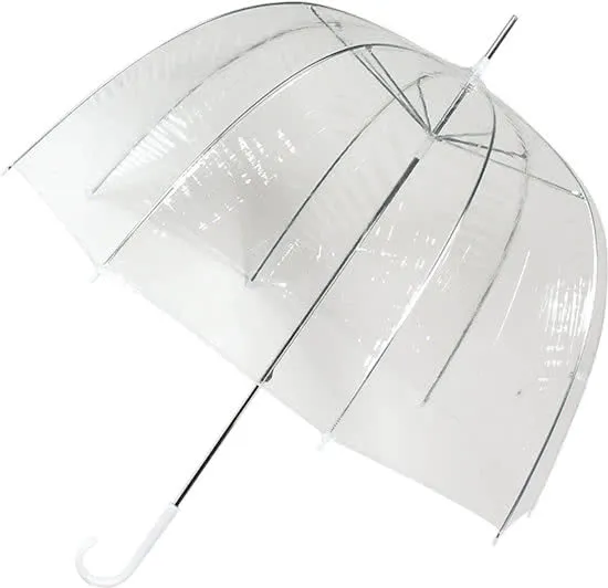 Impliva Koepelparaplu - 75cm diameter - Transparant