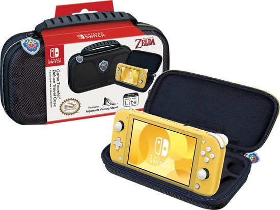 Official Licensed Beschermhoes Case Zelda - Nintendo Switch Lite - Zwart