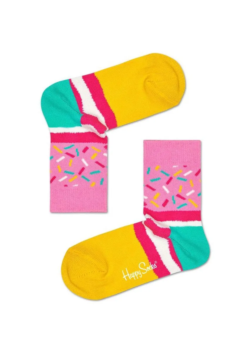 Happy Socks - Maat 0-12M - Kids Happy Birthday singing Giftbox