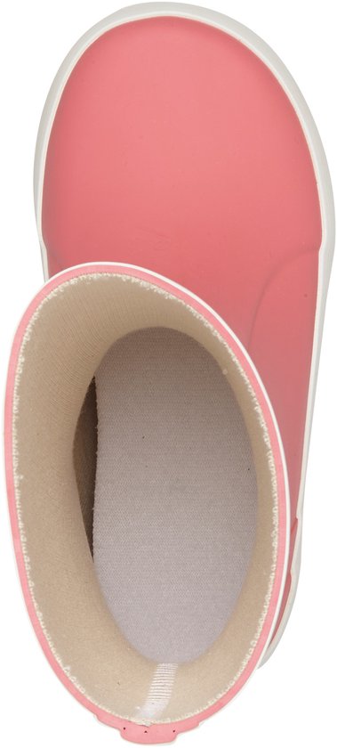pink, boot, kids, slip-on, rubber