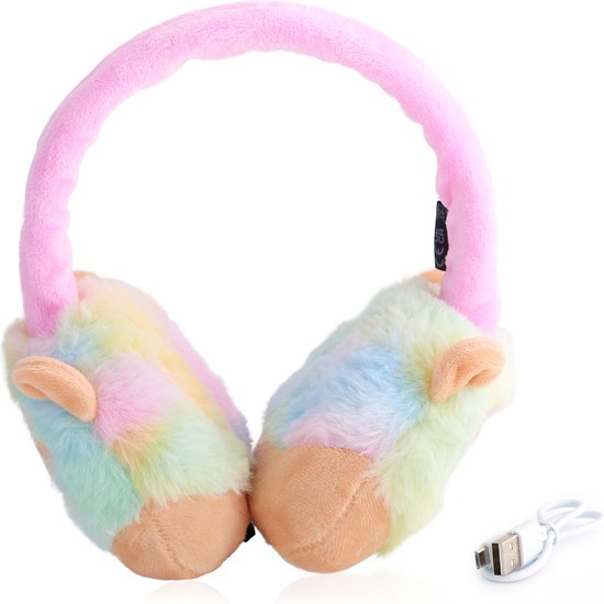 Squishmallows - Leonard - bluetooth koptelefoon - met pluche - met microfoon - verstelbaar