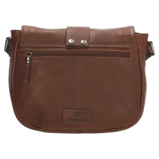 Micmacbags Wildlife Schoudertas - Donkertaupe