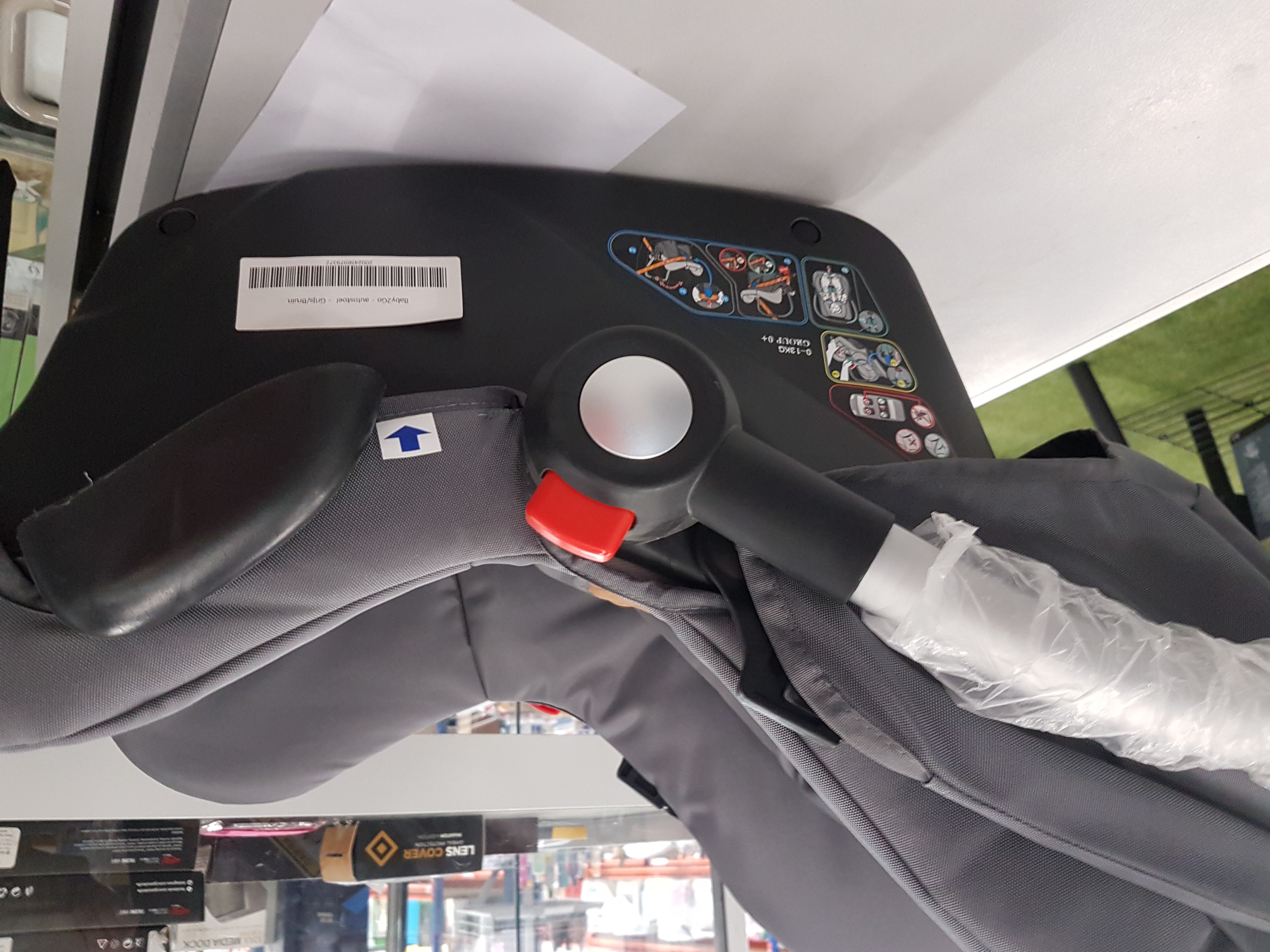 Baby2Go - autostoel  - zwart/grijs