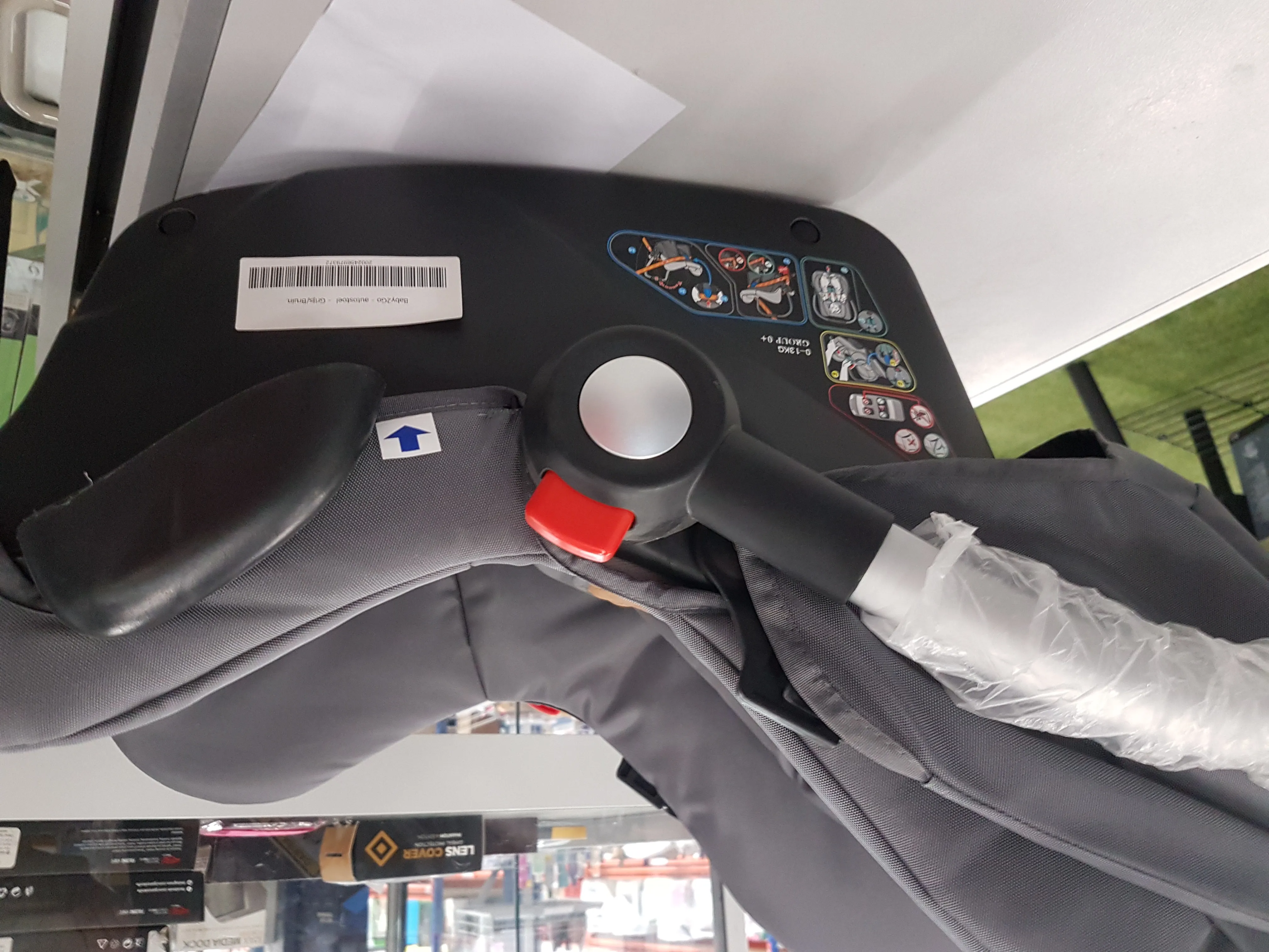 Baby2Go - autostoel  - zwart/grijs