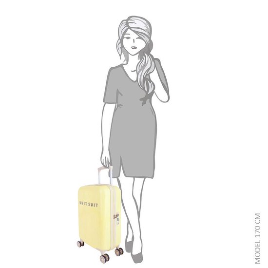 SUITSUIT Fabulous Fifties - Handbagage - 55 cm - Mango Cream