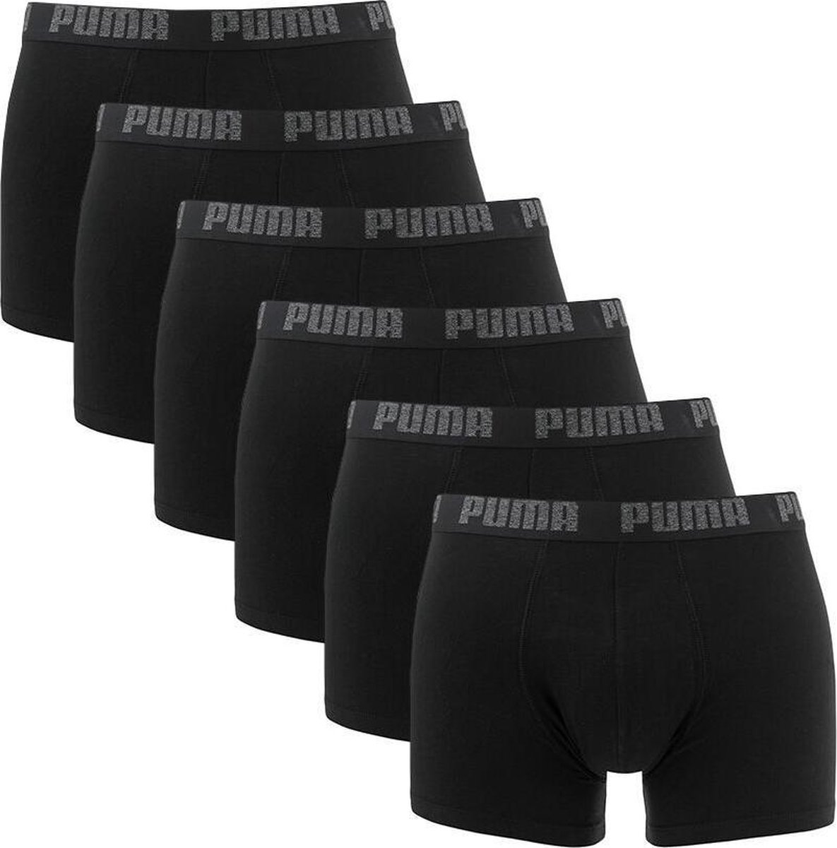 Puma - Maat XL - Basic Boxer Heren Onderbroek - 6-pack