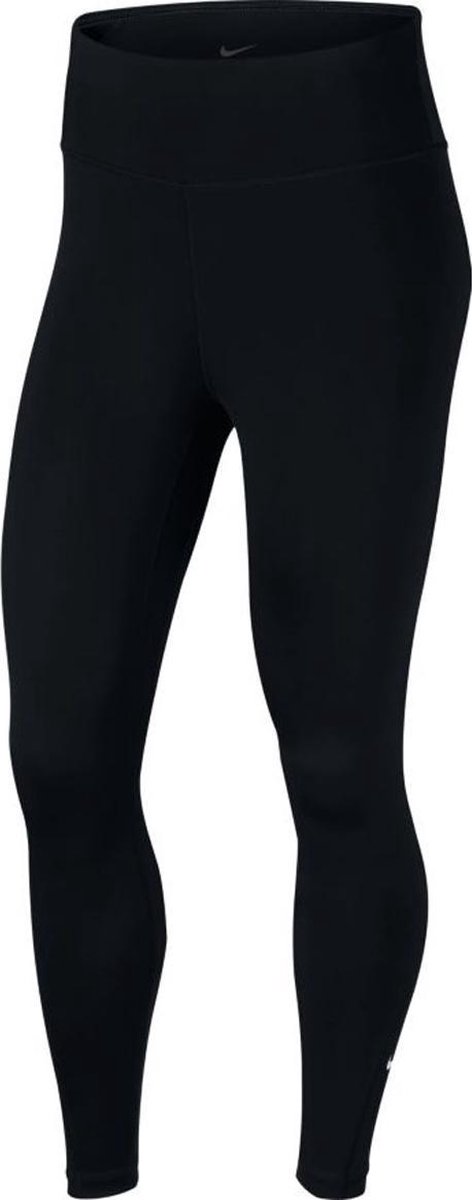 leggings, zwart, stretch, hoog taille, volledig lang