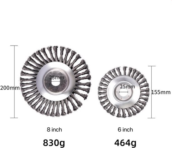 Onkruidborstel - Onkruidverwijderaar - Tuingereedschap - Voegenborstel - Onkruid verwijderen - Grast