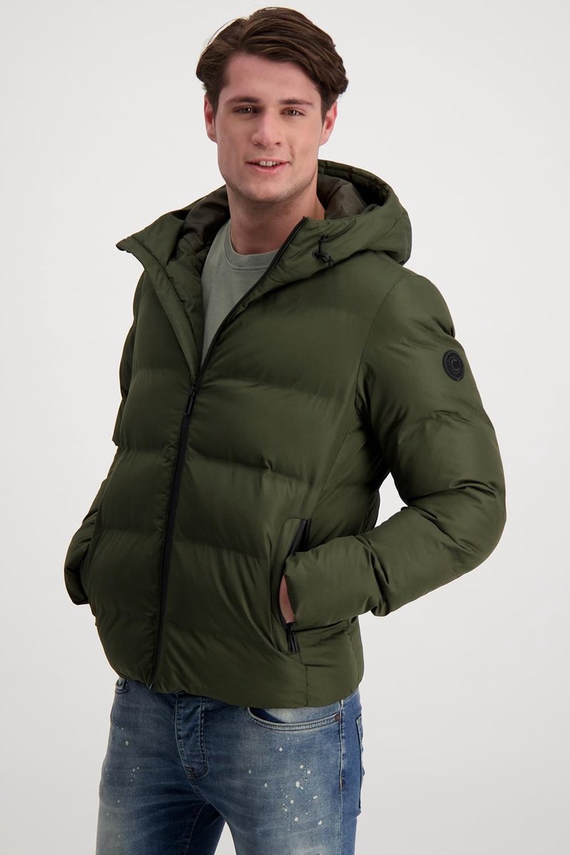 Cars Jeans - Maat S - Sammy Mannen Jas Army
