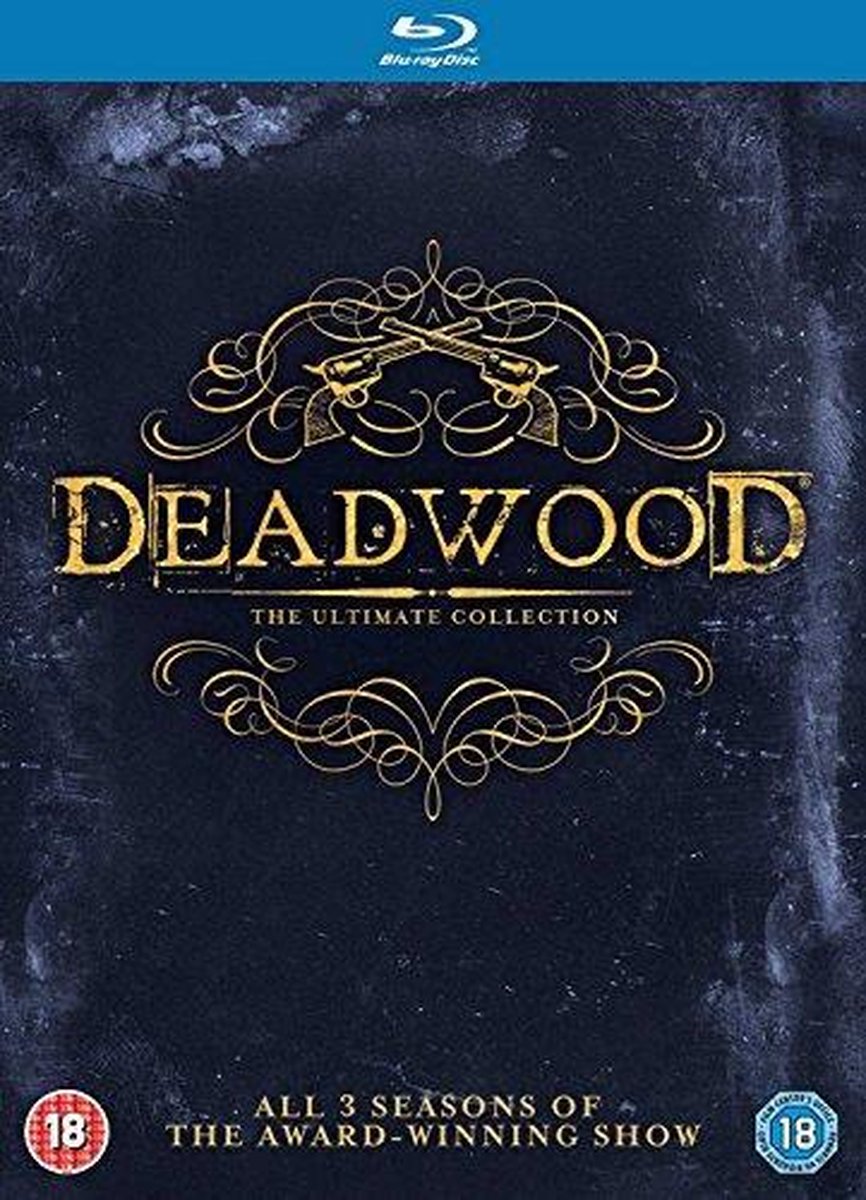dvd, deathwood, golden text, the ultimate collection, blu-ray