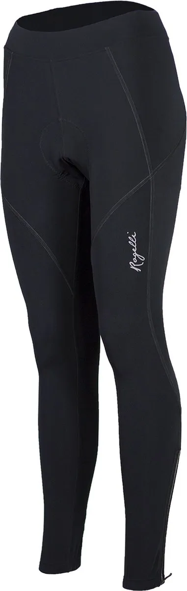 Rogelli Lucette Tight - M - Wielerbroek Lang Dames - Zwart