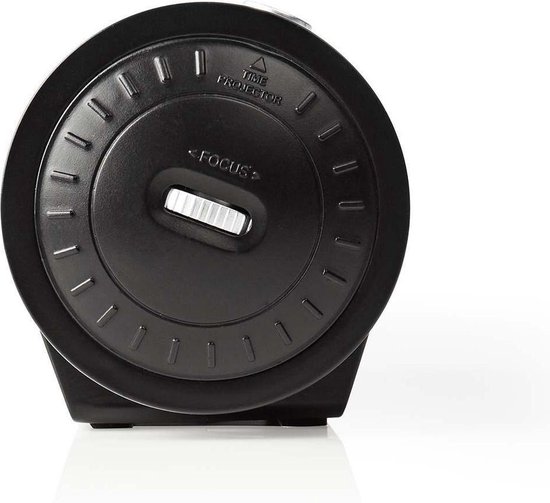 Nedis Digitale Wekkerradio met Display LED van 0,9 FM Dubbel alarm Sluimeren en Projectie