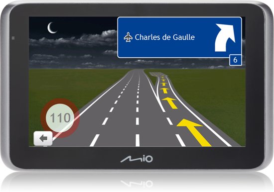 Mio MiVue Drive 65 LM navigator 15,8 cm (6.2'') Touchscreen LCD Vast Zwart