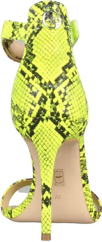 GUESS - Maat 36 - Kahlua2 Dames Sandalen - Geel