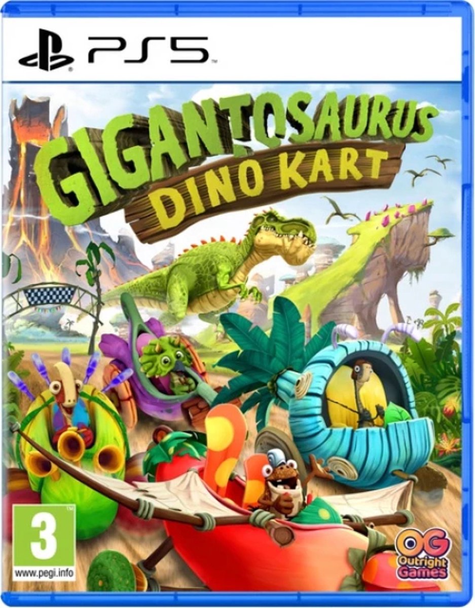 DGM-outlet-Gigantosaurus-Dino-Kart-PS5 KeyWe - PS5