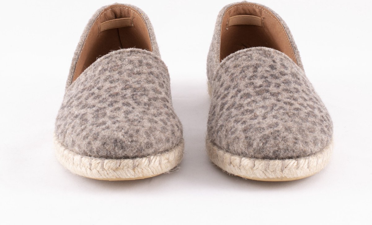 Shepherd - maat 38- Paula Dames Espadrilles - Leopard