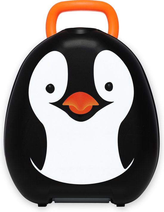 Jippie's My Carry Plaspotje - Pinguïn - Zwart