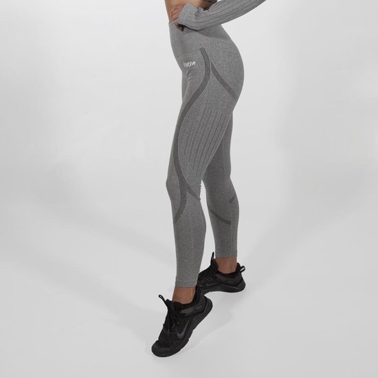 FORZA Maat L  HOGE TAILLE LEGGINGS - PEARL GREY