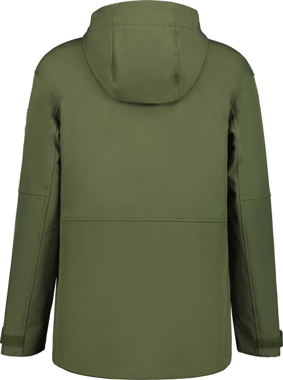 ICEPEAK - maat 50- ASHEBORO Lifestyle Gevoerde Softshell Dark-Green
