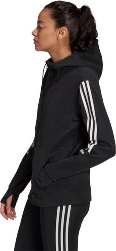 adidas  Maat L Training Hoody - Sporttruien - zwart - Vrouwen