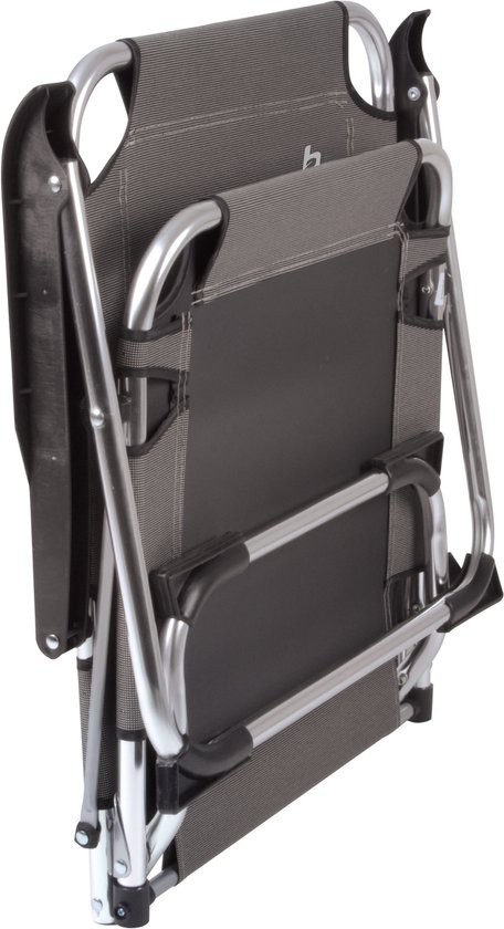 stoel, opvouwbaar, kinderstoel, metalen frame, zwarte bekleding