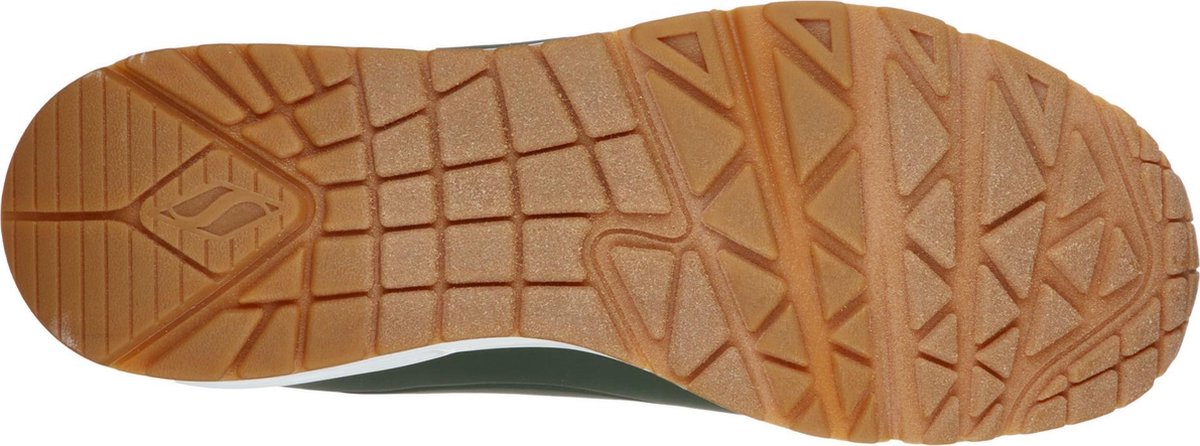 Skechers UNO - maat 43-  - STAND ON AIR Heren Sneakers - Olive