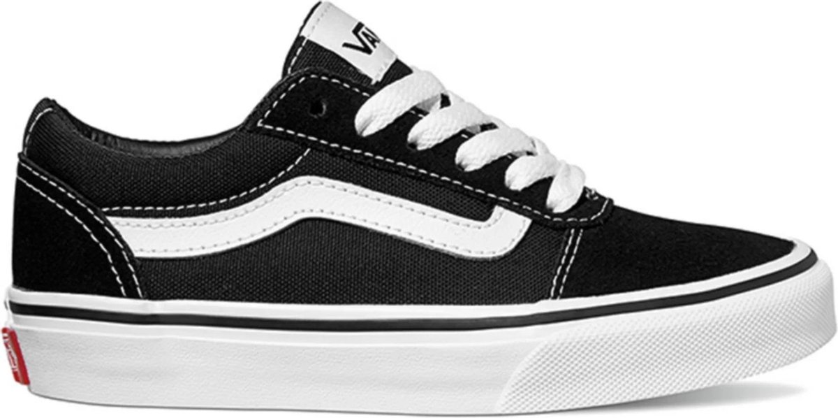 Vans - Maat 32 - YT Ward Unisex Sneakers - Black/White