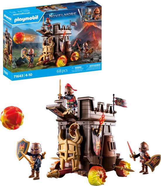 PLAYMOBIL Novelmore Gevechtskar met vuurkanon - 71643