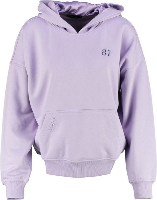 Guess Maat M  Morgane Dames Hoody - Paars