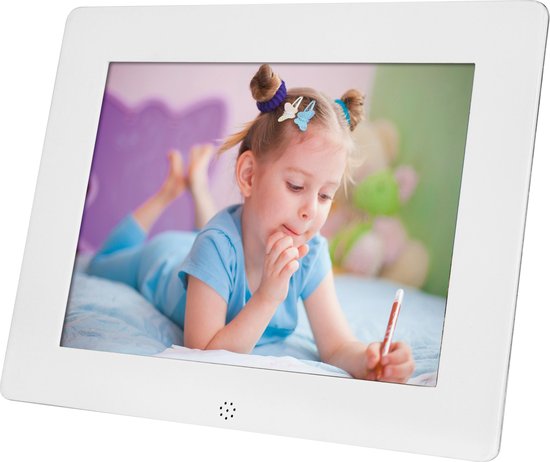 Koopjeshoek - Rollei, Pictureline 8100 Digital Photo Frame (8 inch / 20,3 cm) Digital Photo Frame (W