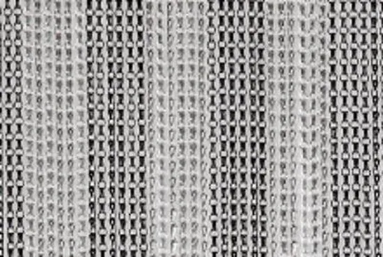 Deurgordijn alu Chain 100x230cm zwart/grijs, 78s