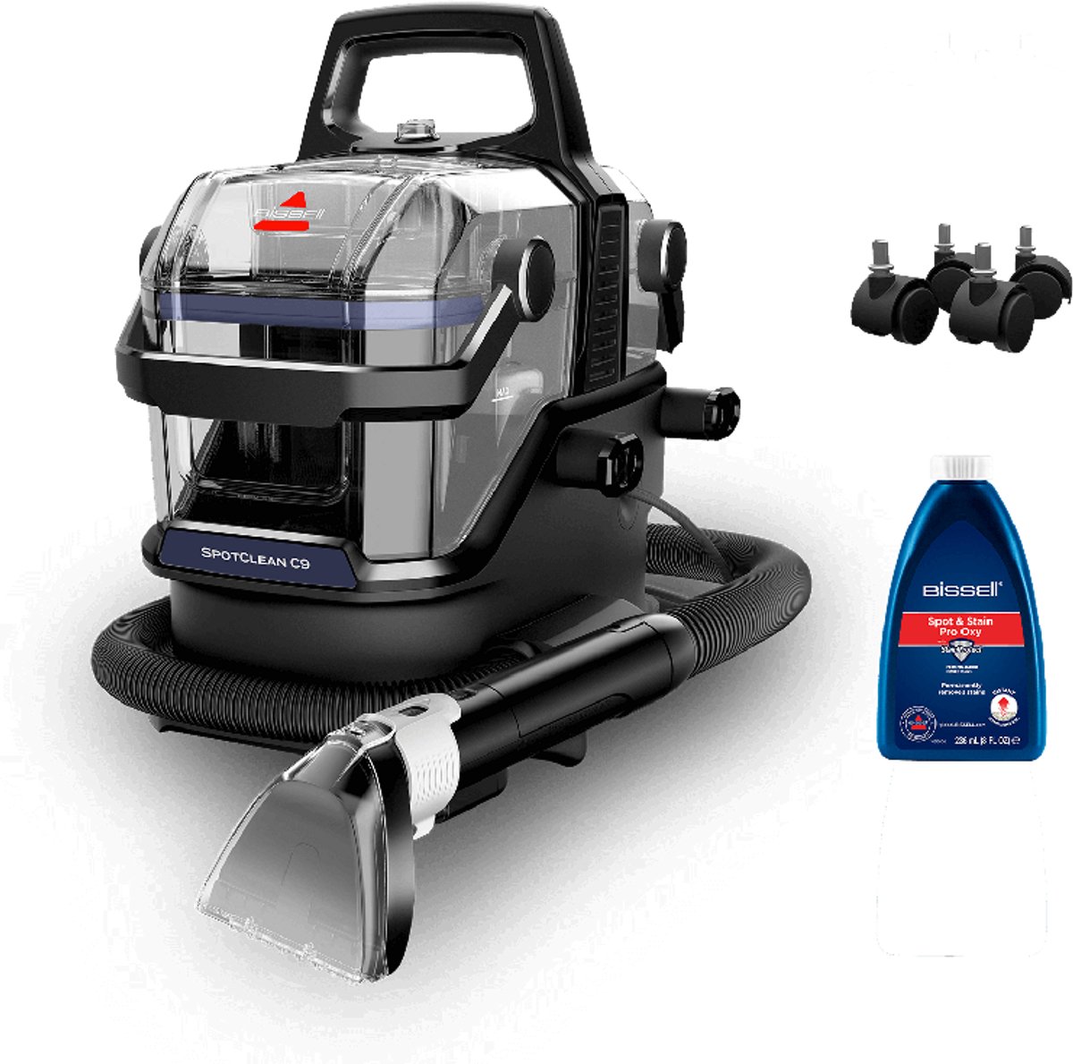 BISSELL SpotClean C9 Select Draagbare Vlekkenreiniger - Tapijtreiniger voor Bank, Auto & Matras - Carpet Cleaner Apparaat