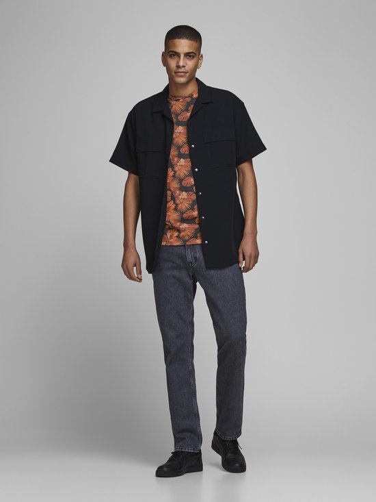 Jack & Jones - Heren JPRAARON TEE SS SH - S- Oranje